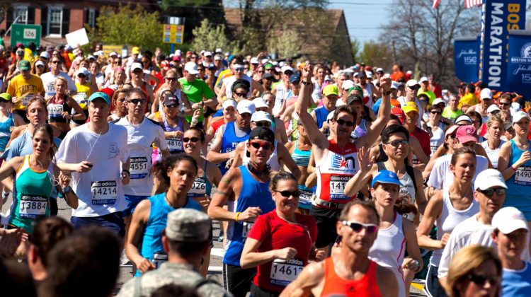 boston marathon runners