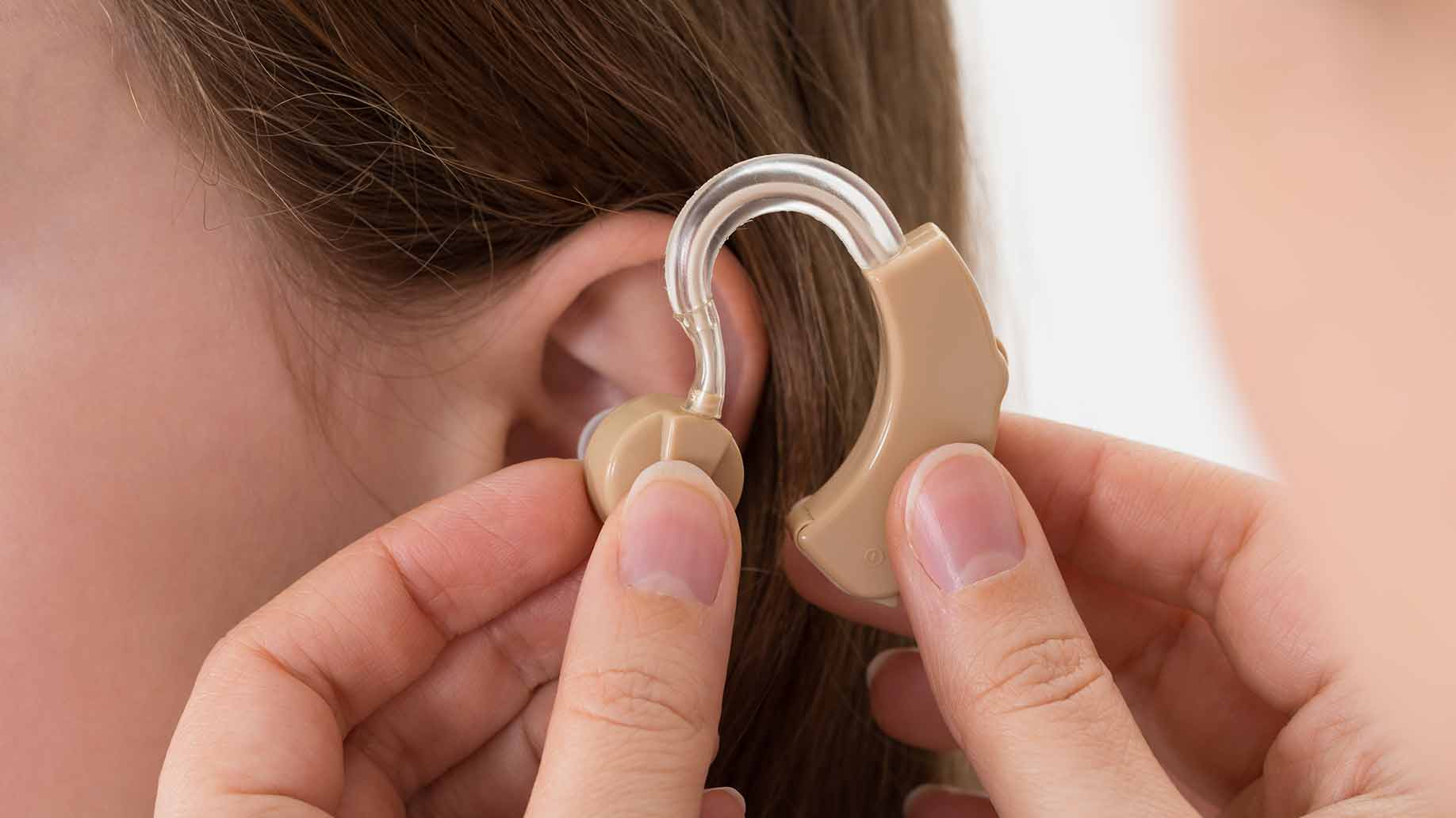 hearing aid ear