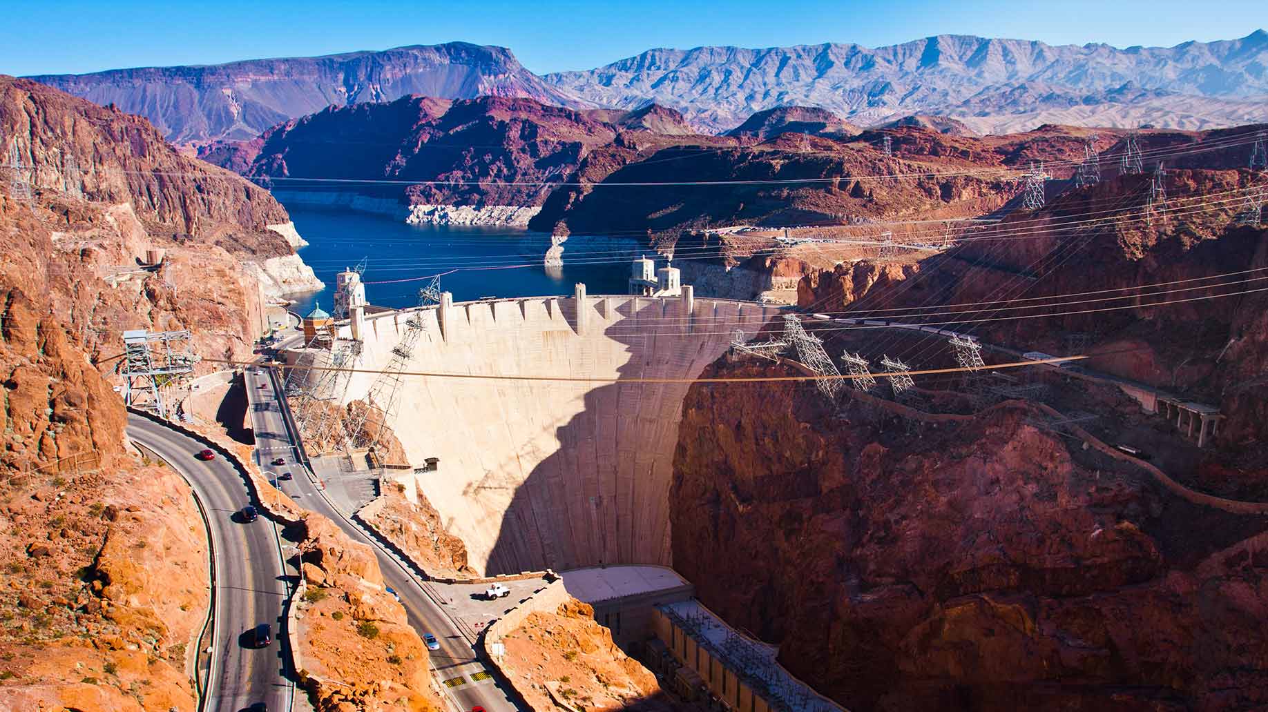 hoover dam view