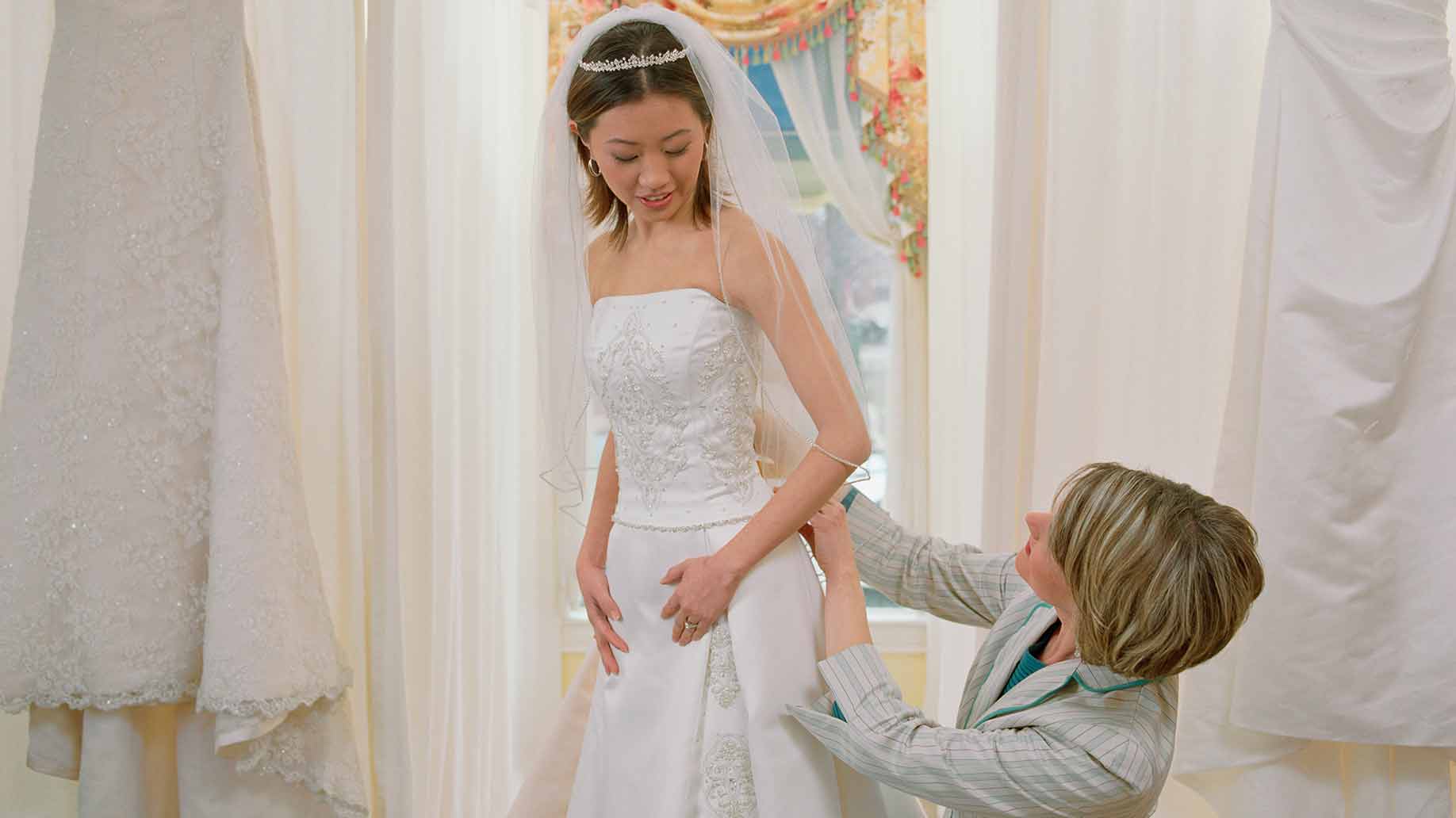 wedding dress alterations tailor